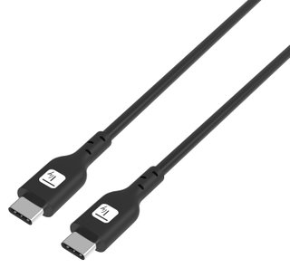 USB-C cable M/M E-Mark USB 2.0 240 W PD 2 m Black - Techly ICC MU 2 AC- 240 W 2