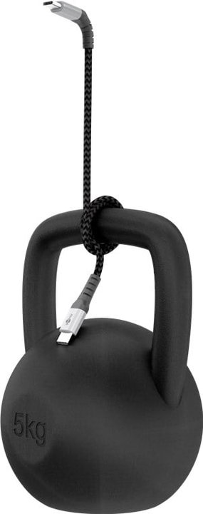 Cavo USB-C a USB A Connettori in Metallo e Rivestimento Tessuto 2,0m - Goobay ICOC MU3CA-020-TS
