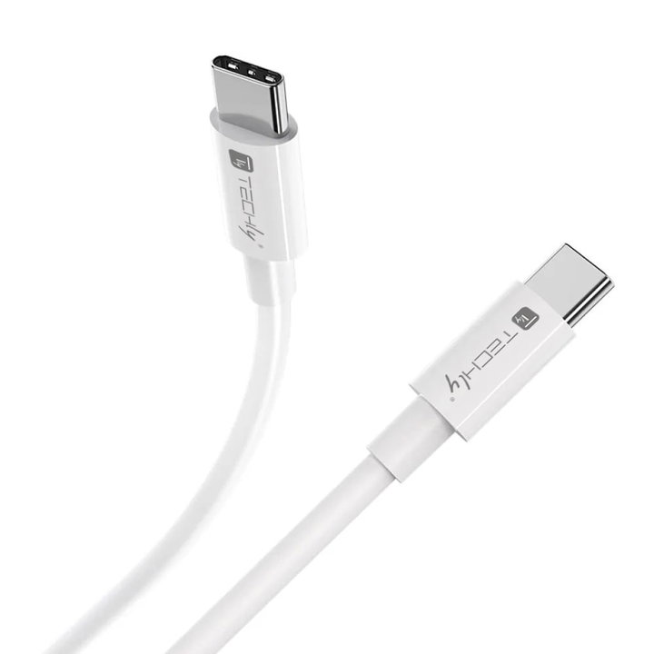 Cable USB 4 Gen 2 EPR USB-C M/M 20 G 240 W PD 3.1 4 K E-Mark certificate 2 m - Techly ICC MU 4 - 20 G 240 W 2