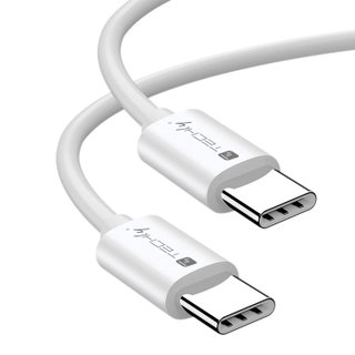 Cable USB 4 Gen 3 EPR USB-C M/M 40 G 240 W PD 3.1 8 K E-Mark certificate 1 m - Techly ICC MU 4 - 40 G 240 W 1