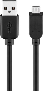 Cavo USB 2.0 A maschio/Micro B maschio 5m Nero - Goobay ICOC MUSB-A-050