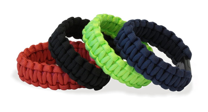 Bracciale Paracord con Micro USB Verde - Manhattan ICOC MUSB-BRACG