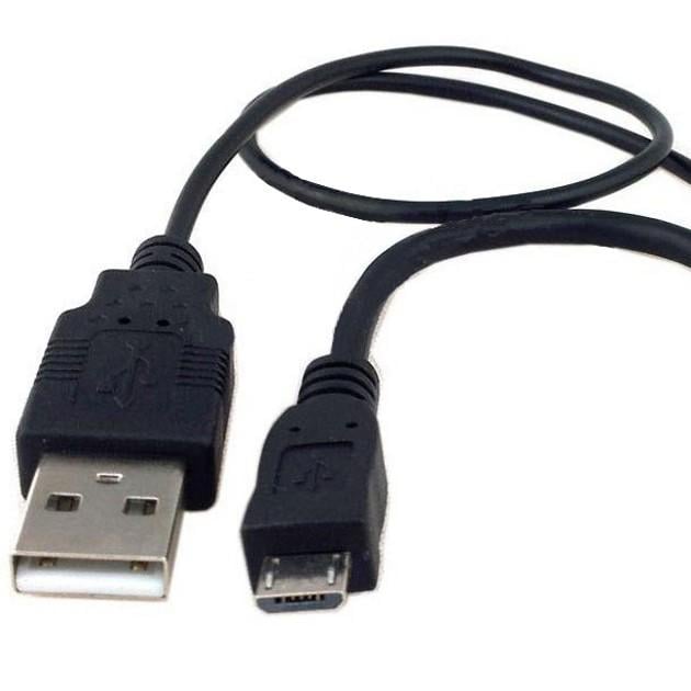 Cavo USB A F 2.0 OTG Micro USB M con Alimentazione USB, 30cm Nero - Techly ICOC MUSB-MC2