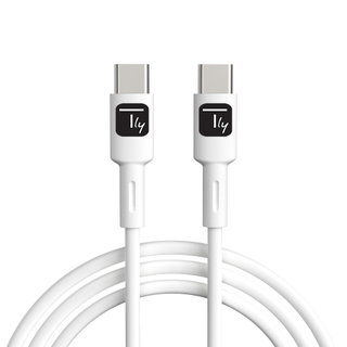 Cavo USB-C Maschio/Maschio USB 2.0 2m Bianco - Techly ICOC MUSB20-C60W2