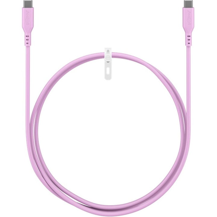 Cavo USB-C Maschio/Maschio USB 2.0 in Silicone 1,5m Rosa - Goobay ICOC MUSB20-C615SP