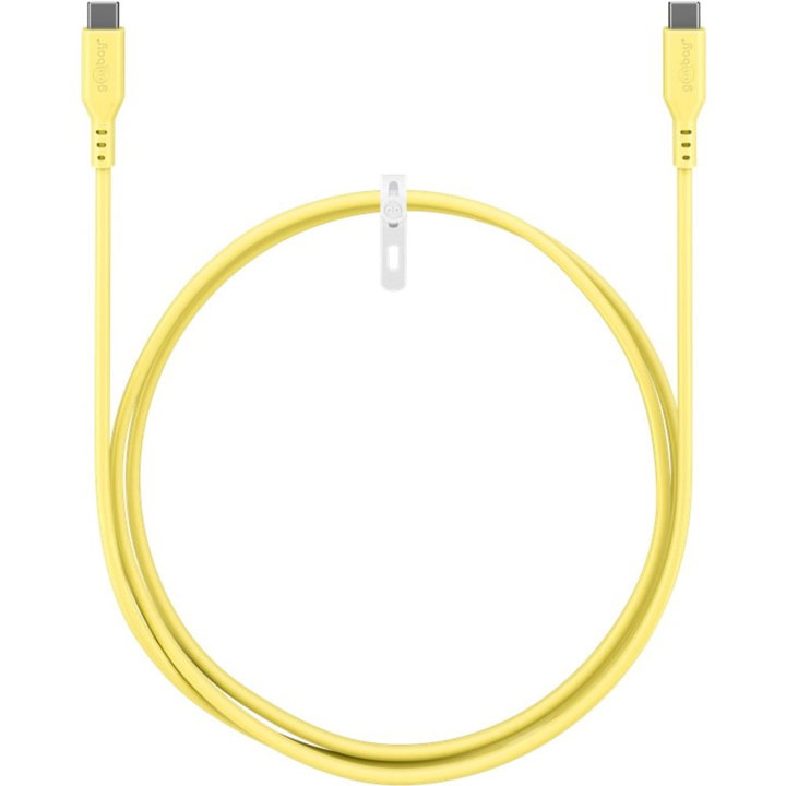 Cavo USB-C Maschio/Maschio USB 2.0 in Silicone 1,5m Giallo - Goobay ICOC MUSB20-C615SY