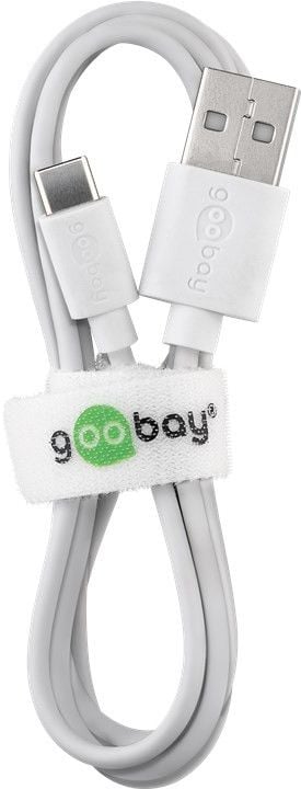 2.0 USB Cable Male / USB-C Male 3 m White - Goobay ICOC MUSB 20 -CMAM 30 W