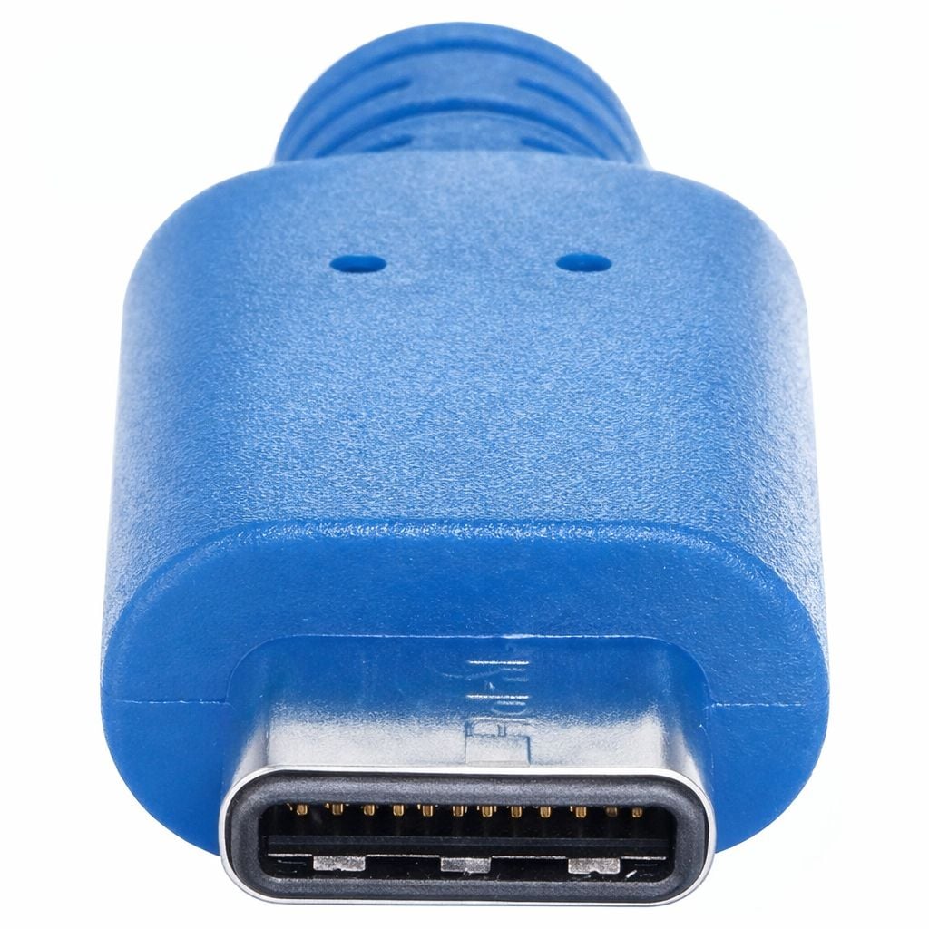 Cavo Superspeed USB A Femmina USB-C™ Maschio 15cm Blu - Manhattan ICOC MUSB31-CMAF02