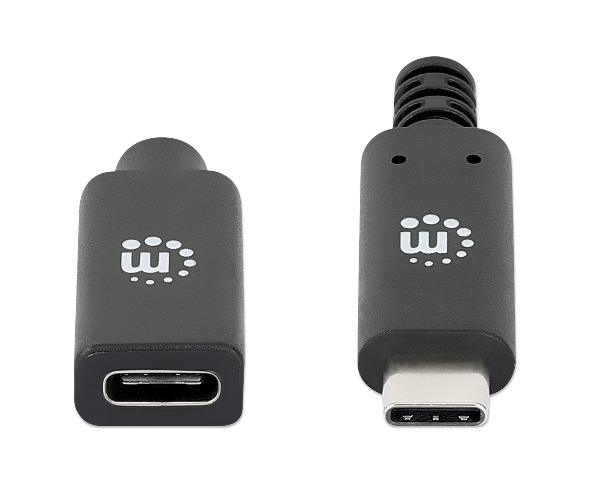 Cavo prolunga USB 3.2 Gen 2 SuperSpeed+ USB-C™ Maschio/Femmina 0,5m Nero - Manhattan ICOC MUSB31-CMCF05