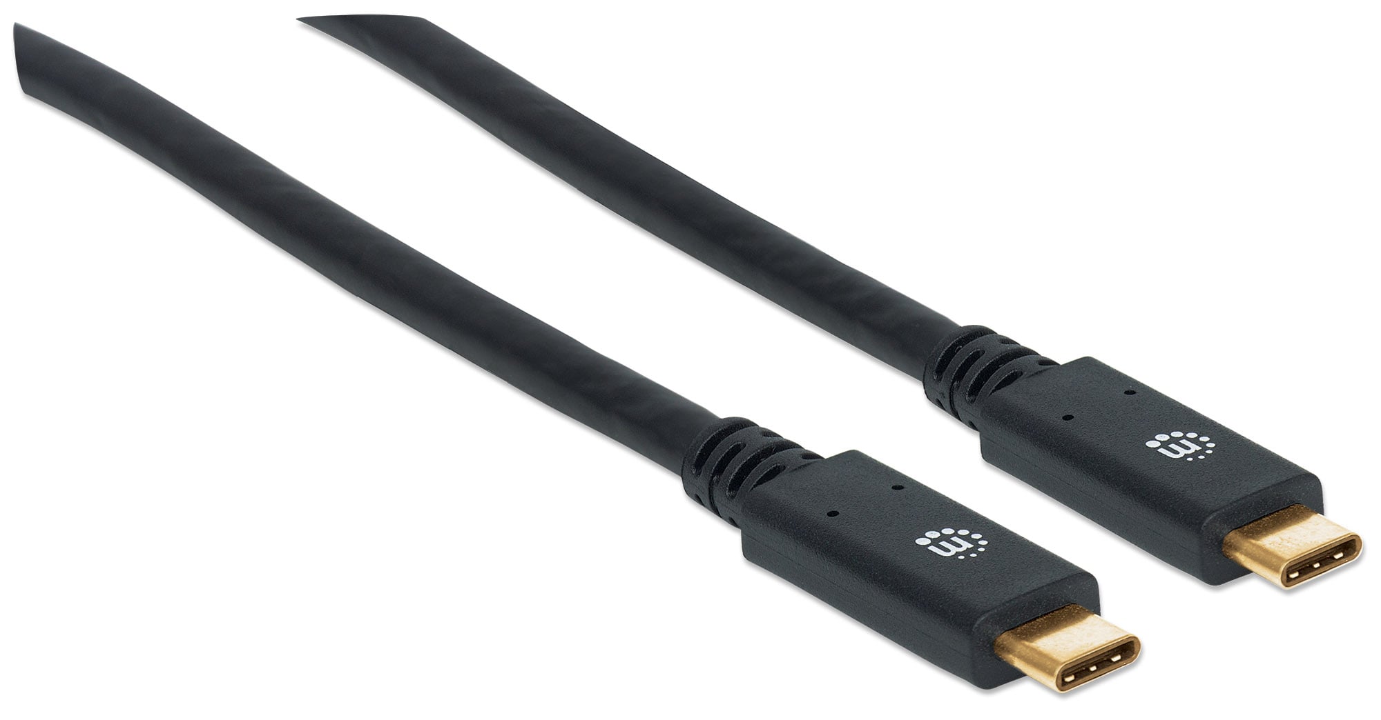 Cavo USB 3.2 Gen 1 SuperSpeed USB-C™ Maschio/Maschio 2m Nero - Manhattan ICOC MUSB31-CMCM20