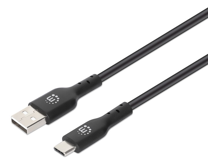 Cavo USB 3.2 Gen1 A maschio / USB-C maschio 3m nero - Manhattan ICOC MUSB312-CMAM30