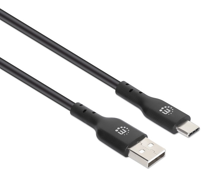 Cavo USB 3.2 Gen1 A maschio / USB-C maschio 3m nero - Manhattan ICOC MUSB312-CMAM30