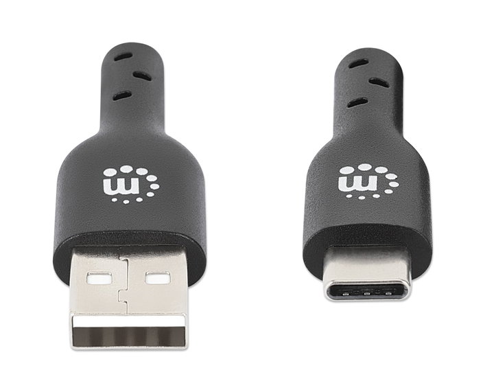 Cavo USB 3.2 Gen1 A maschio / USB-C maschio 3m nero - Manhattan ICOC MUSB312-CMAM30