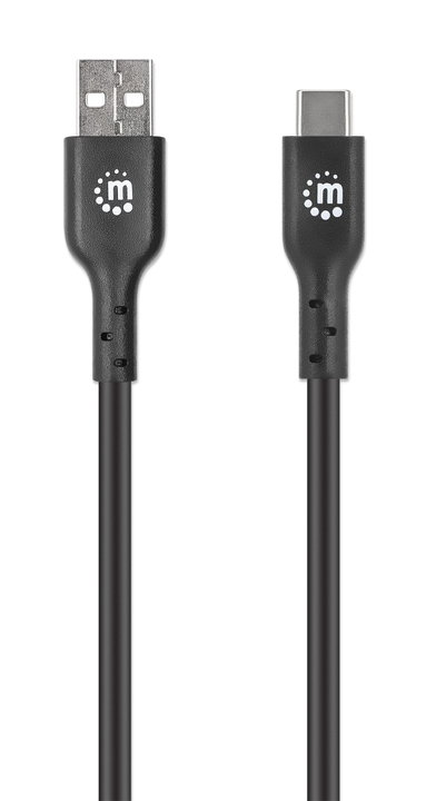 Cavo USB 3.2 Gen1 A maschio / USB-C maschio 3m nero - Manhattan ICOC MUSB312-CMAM30