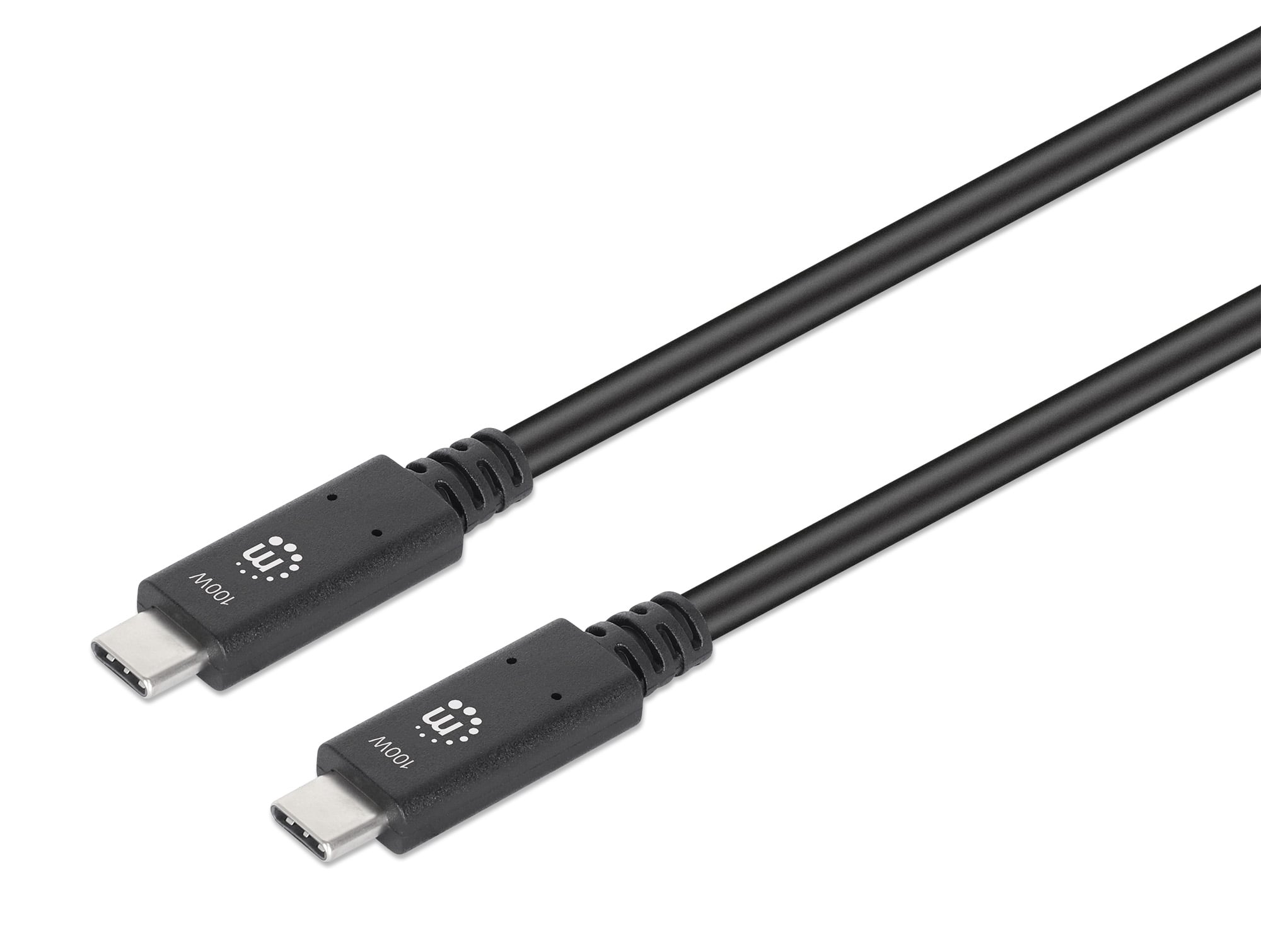 Cavo USB 3.2 SuperSpeed USB-C™ Maschio/USB-C™ Maschio 1m Nero - Manhattan ICOC MUSB312-CMCM10