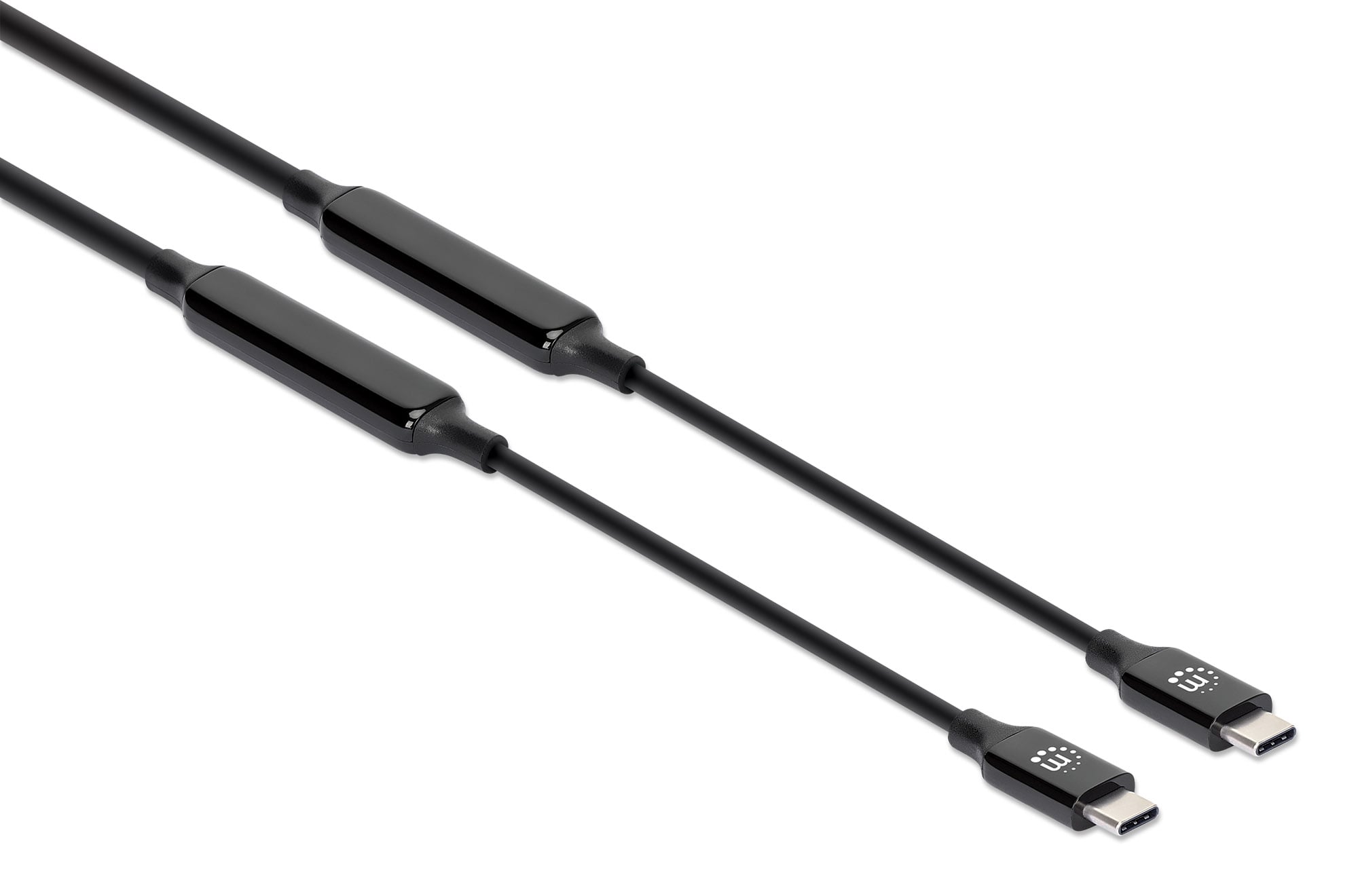 Cavo USB-C™ Maschio/Maschio USB 3.2 Gen2 SuperSpeed 3m Nero - Manhattan ICOC MUSB32-CMCM30