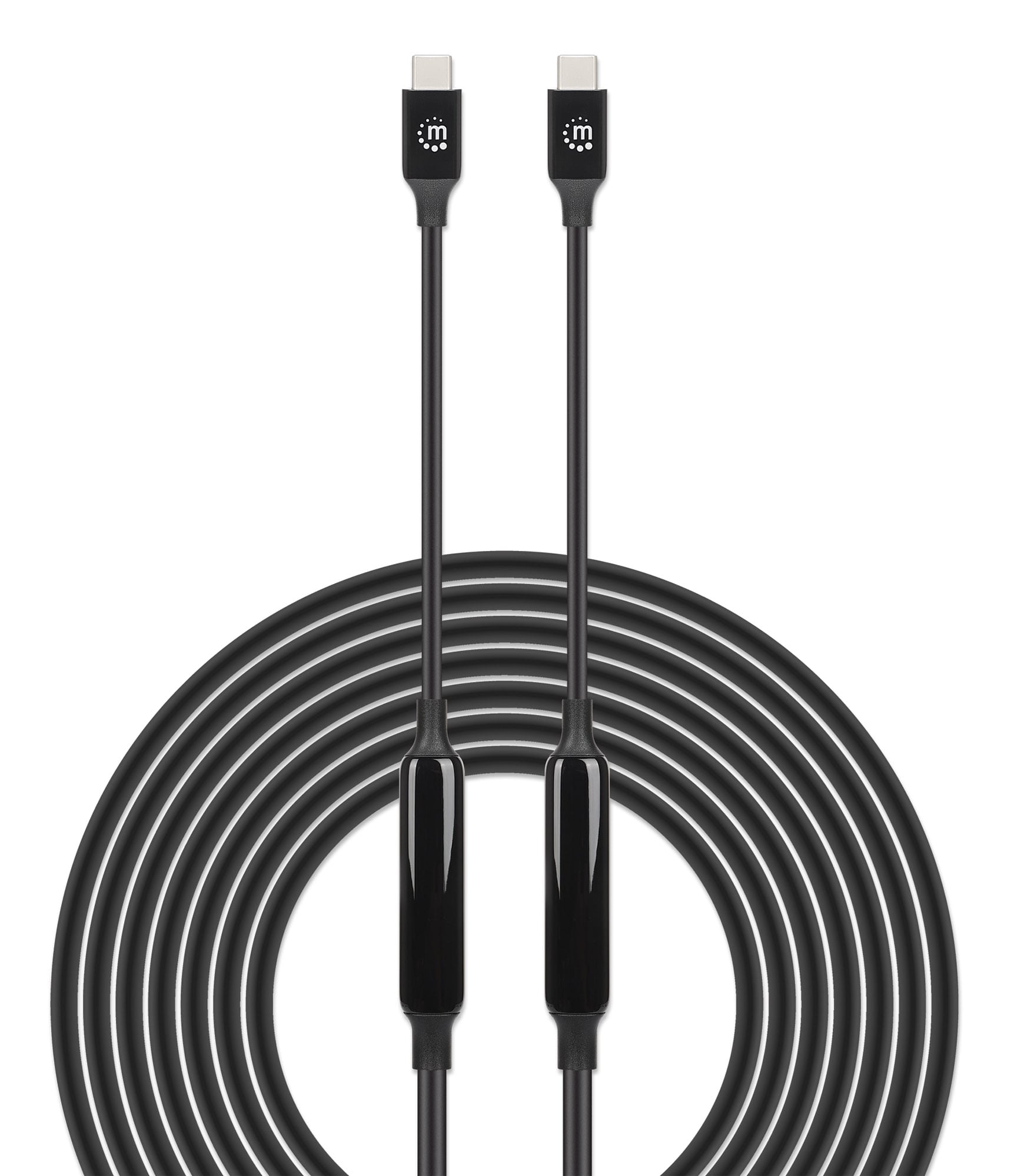 Cavo USB-C™ Maschio/Maschio USB 3.2 Gen2 SuperSpeed 5m Nero - Manhattan ICOC MUSB32-CMCM50