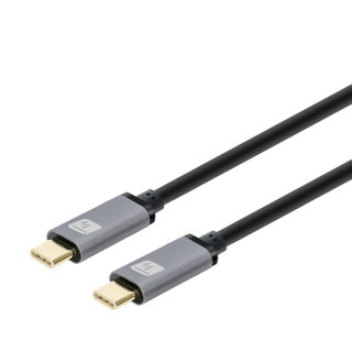 Cavo USB 3.2 Gen 2x2 USB-C M/M E-Mark 1m 4K Nero - Techly ICOC MUSB322-CM-010