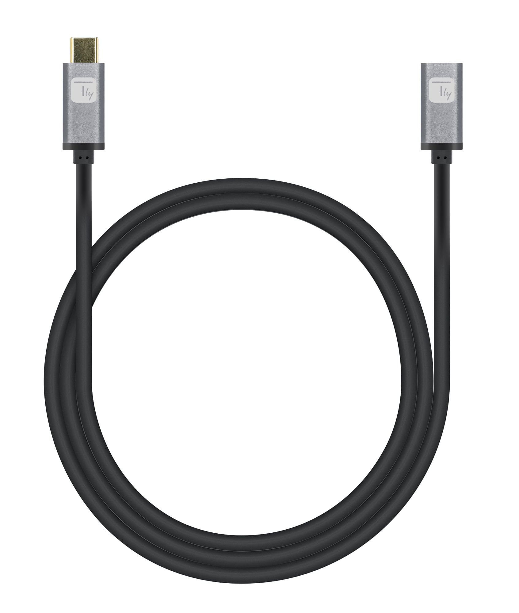 Cavo prolunga USB 3.2 Gen 2 USB-C™ M/F 1m Nero - Techly ICOC MUSB322-CMF-010
