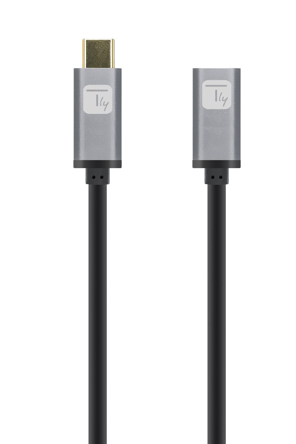 Cavo prolunga USB 3.2 Gen 2 USB-C™ M/F 1m Nero - Techly ICOC MUSB322-CMF-010