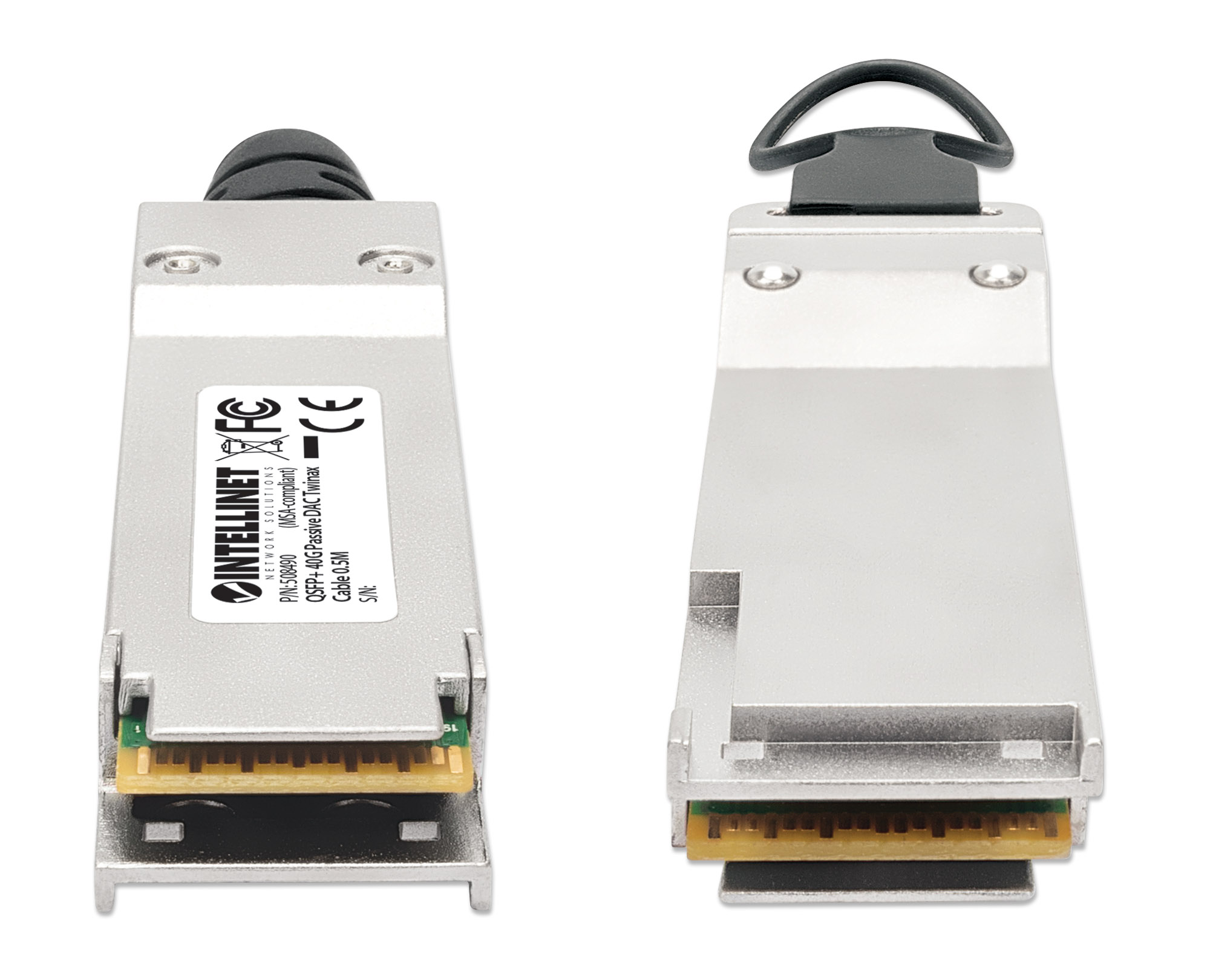 Cavo in Rame Twinax DAC Passivo QSFP+ 40G 1m - Intellinet ICOC QSFP-010