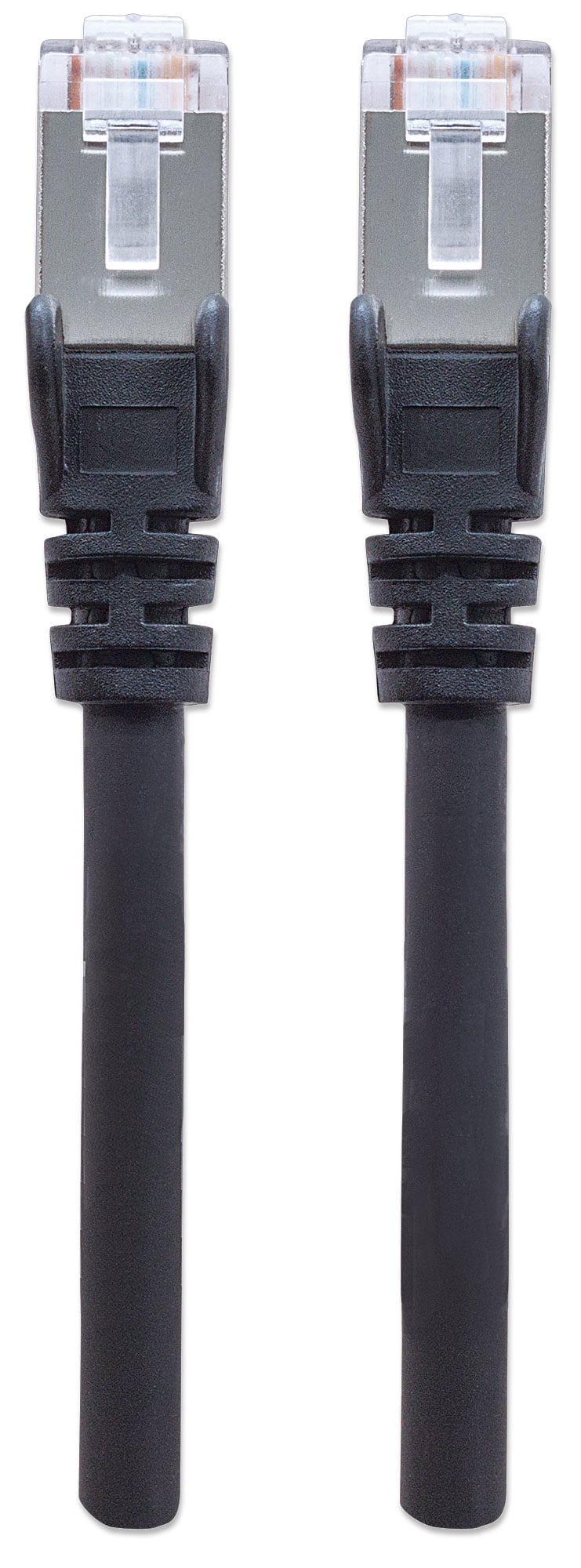 Cavo Patch Cat7 Plug RJ45 6A S/FTP LSZH 0,5m Nero - Intellinet ICOC R7-7SS-005-BK