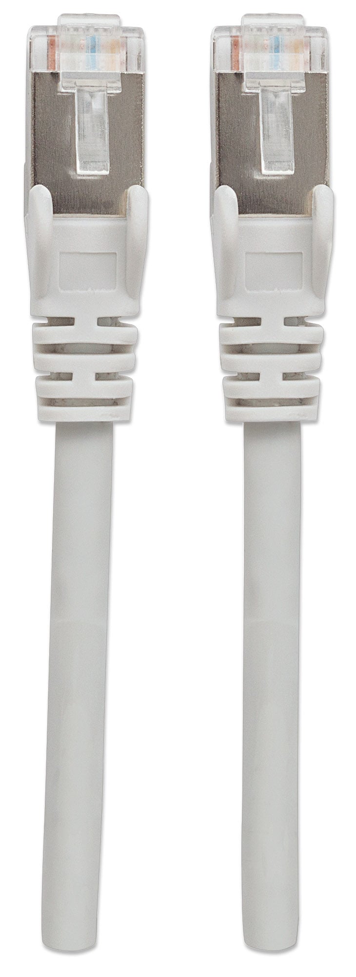 Cavo Patch Cat7 Plug RJ45 6A S/FTP LSZH 0,5m Grigio - Intellinet ICOC R7-7SS-005