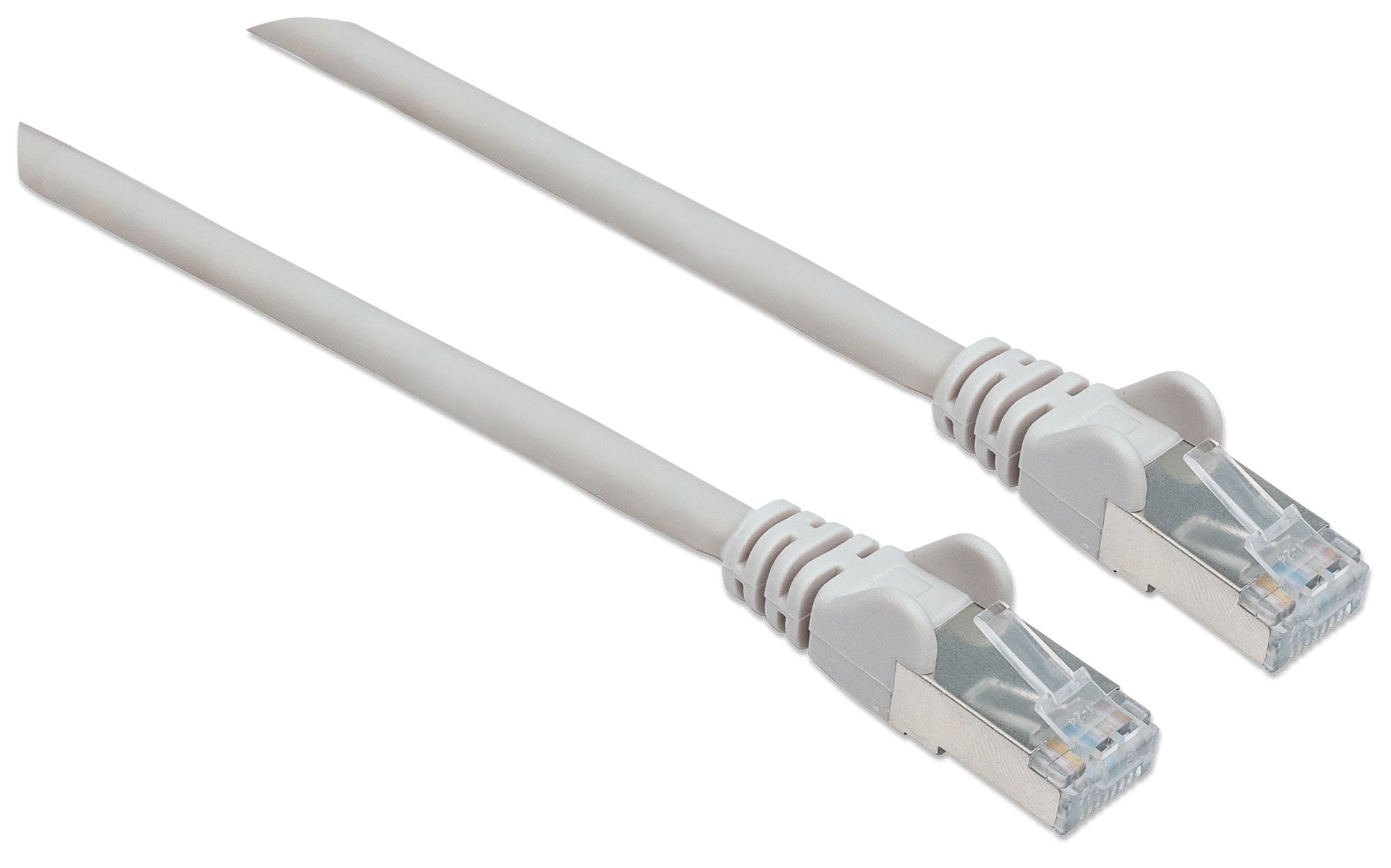 Cavo Patch Cat7 Plug RJ45 6A S/FTP LSZH 1,5m Grigio - Intellinet ICOC R7-7SS-015