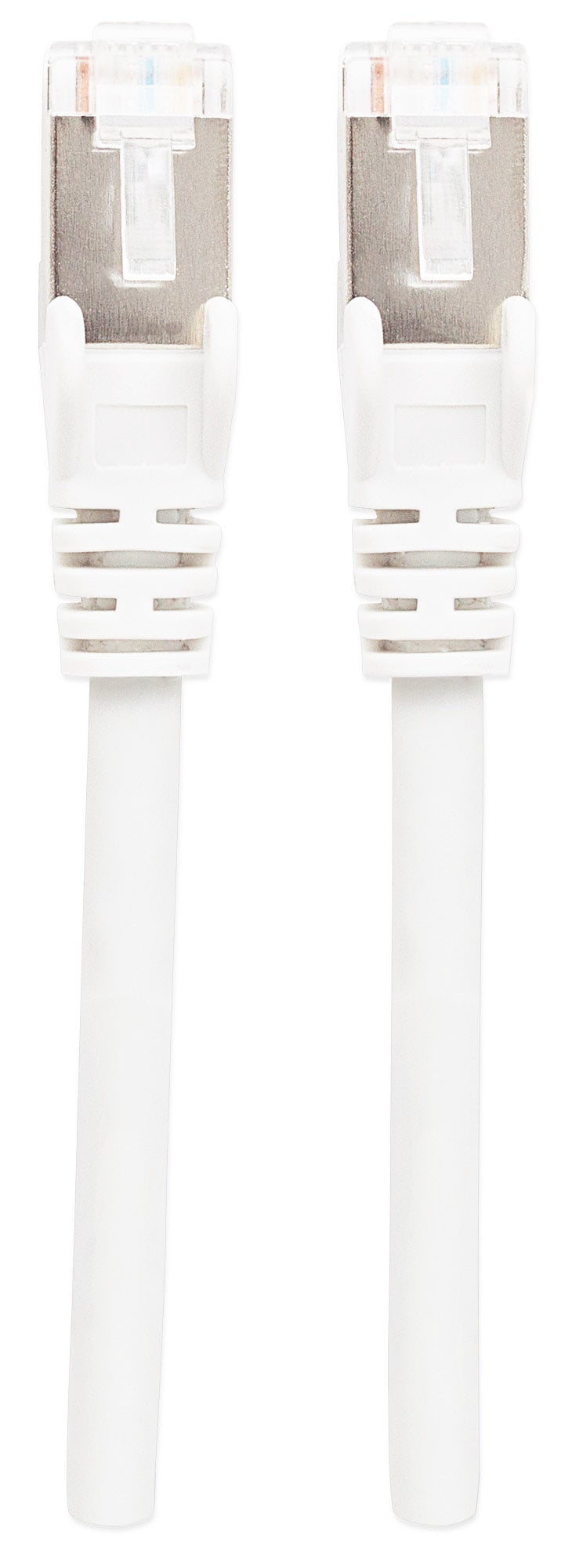 Cavo Patch Cat7 Plug RJ45 6A S/FTP LSZH 2m Bianco - Intellinet ICOC R7-7SS-020-WH