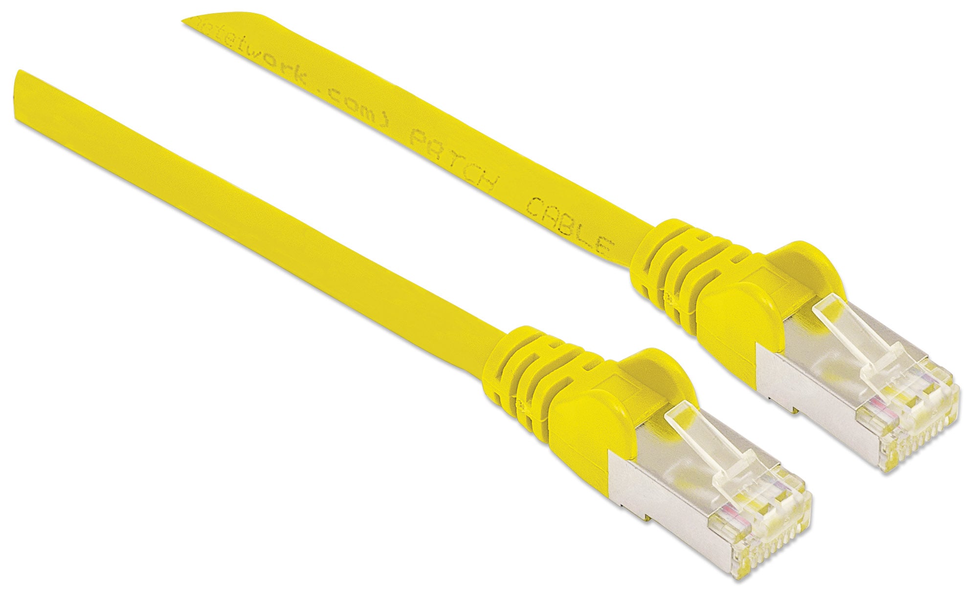 Cavo Patch Cat7 Plug RJ45 6A S/FTP LSZH 20m Giallo - Intellinet ICOC R7-7SS-200-YE