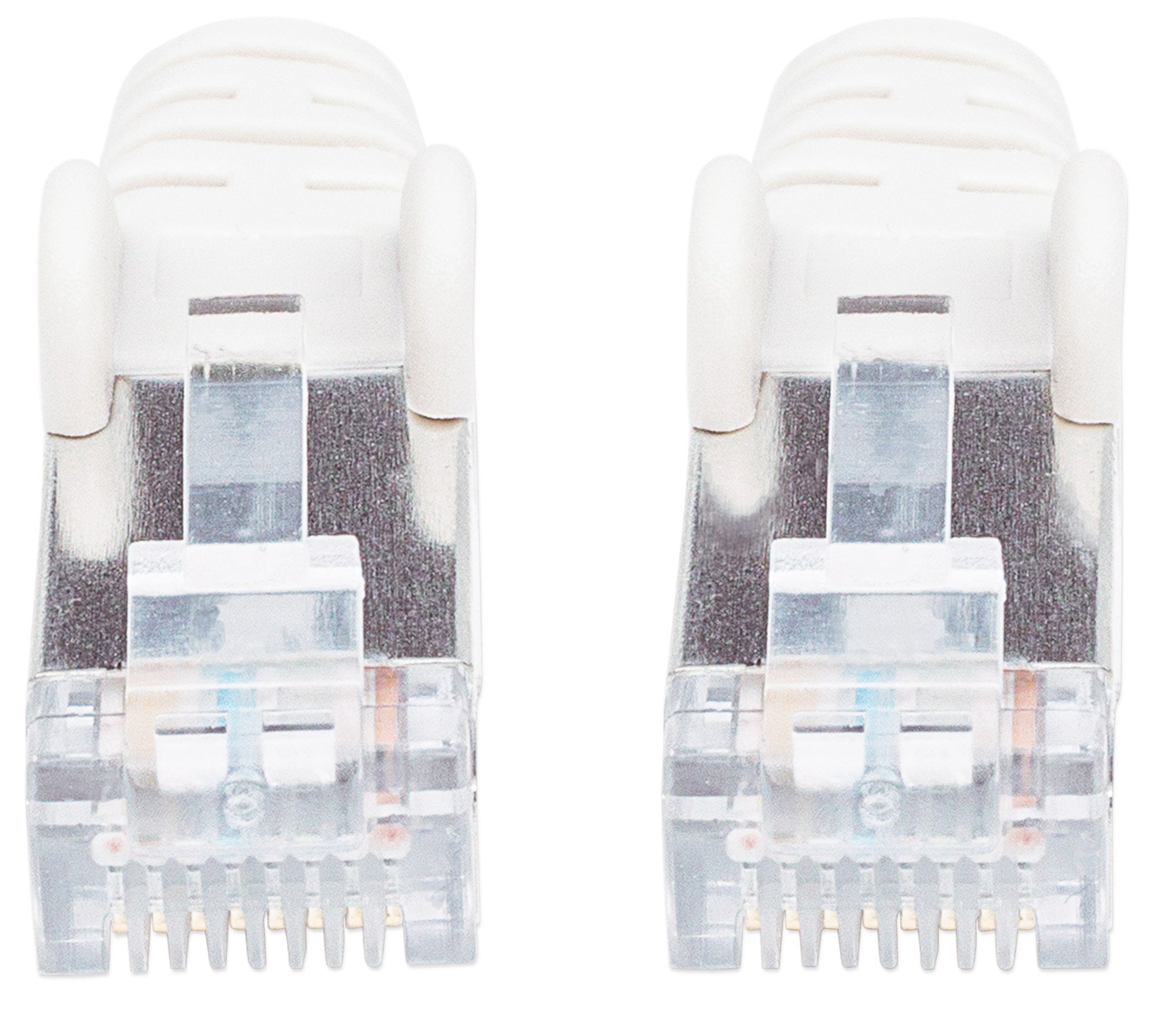 Cavo Patch Cat7 Plug RJ45 6A S/FTP LSZH 30m Bianco - Intellinet ICOC R7-7SS-300-WH