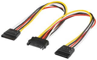 SATA Power Splitter Cable - Manhattan ICOC SATA- 114