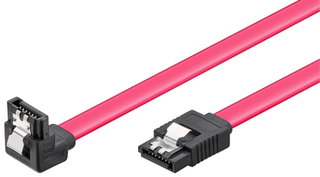 S-ATA cable 6 GBs Interior Angularized 50 cm - Manhattan ICOC SATA 6 -AN- 050