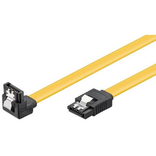 Cavo S-ATA 6GBs Interno Angolato 1m - Goobay ICOC SATA6-AN-100