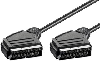 Cable Scart 21 poly Male/Man 1,5 m - Goobay ICOC SCART- 401