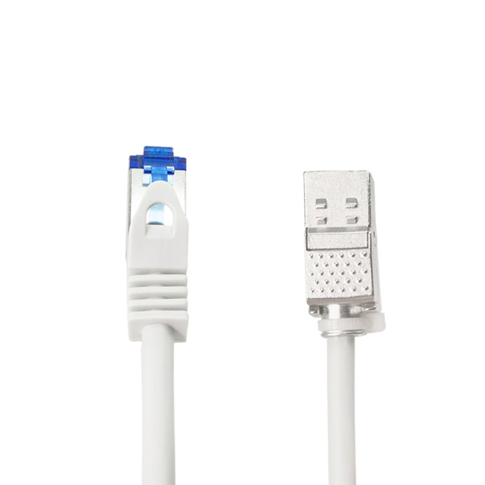 Extension Cable Patch Cat 6 A S/FTP 1 m Grey - Logilink ICOC SF 6 A- 010 -EXT