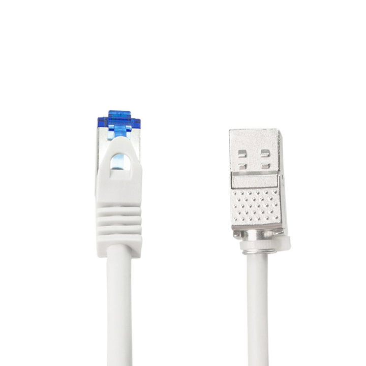Extension Cable Patch Cat 6 A S/FTP 2 m Grey - Logilink ICOC SF 6 A- 020 -EXT