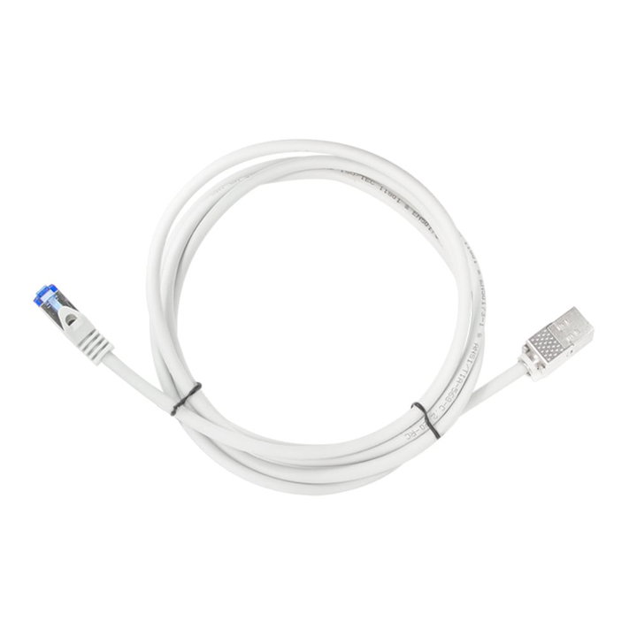 Cavo Prolunga Patch Cat6A S/FTP 3m Grigio - Logilink ICOC SF6A-030-EXT