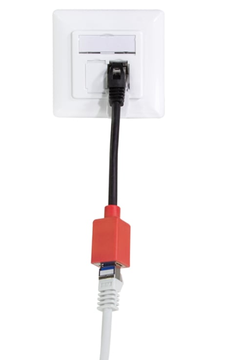 Adapter RJ 45 Cat 6 A Break Away 20 tear-resistant protection cm - Logilink ICOC SF 6 A-BREAK 25 N