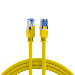 Cavo di Rete Patch Cat6A S/FTP TPE Superflex Giallo 1m - OEM ICOC SF6A-TPE-010YE