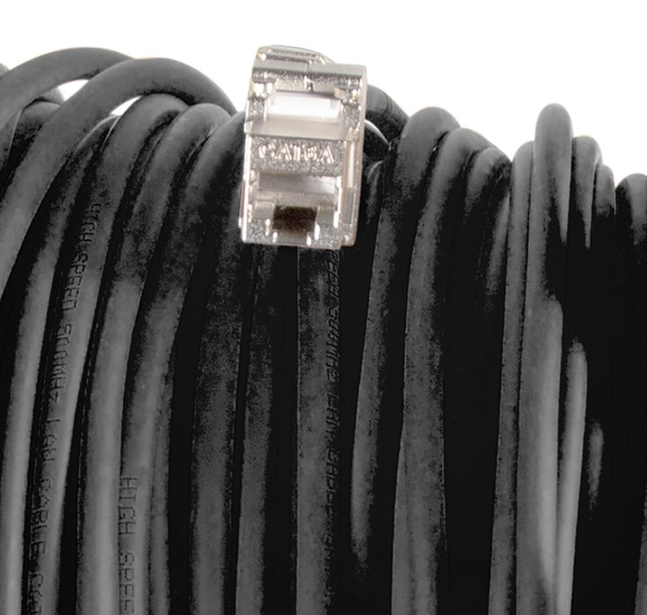 Cavo Patch Cat7 S/FTP TPE con Avvolgicavo 60m Nero - Logilink ICOC SF7-600RL
