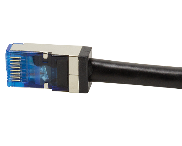 External Patch Cable Cat 6 A S/FTP in Copper 1 m - Logilink ICOC SFLP 6 A- 010 -EXB