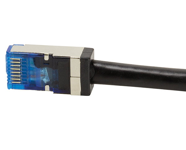 Cavo Patch Esterno Cat6A S/FTP in Rame 1m - Logilink ICOC SFLP6A-010-EXB