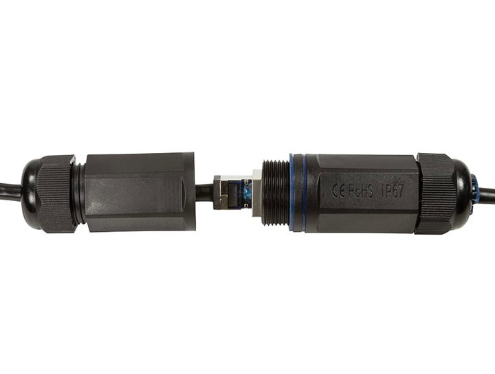 Cavo Patch Esterno Cat6A S/FTP in Rame 20m - Logilink ICOC SFLP6A-200-EXB
