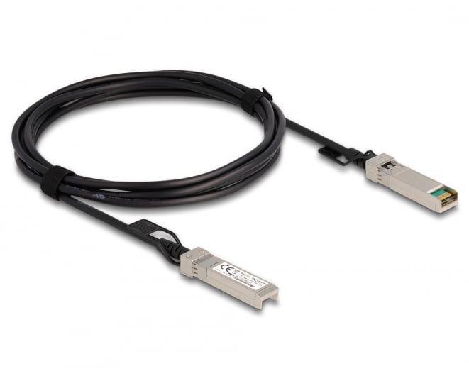 Cavo Twinax con Connettori SFP+ 10Gb 3m - Delock ICOC SFP-030P2