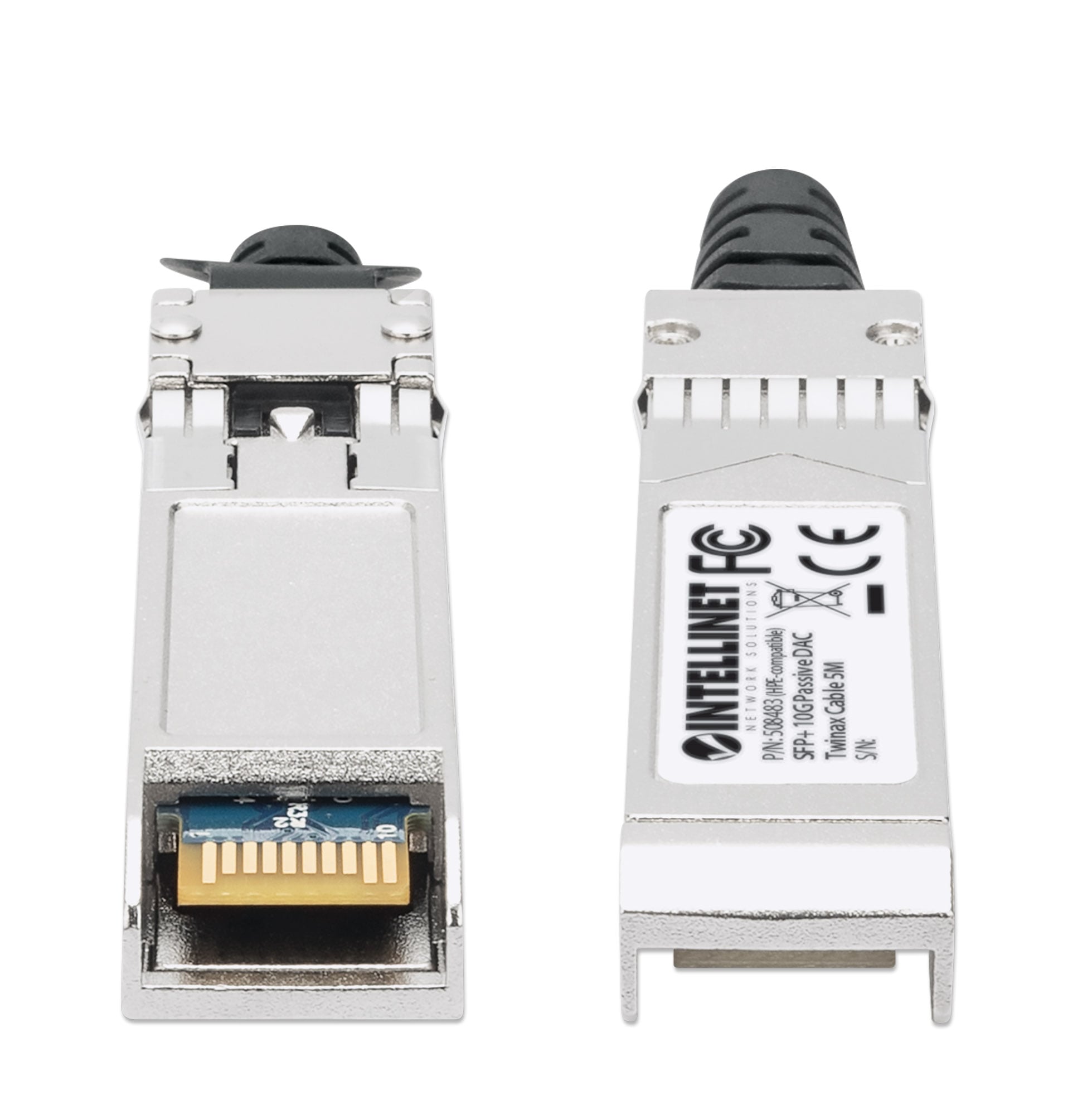 Cavo in Rame Twinax DAC Passivo SFP+ 10G 5m - Intellinet ICOC SFP-050HP