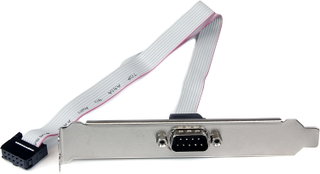 Cavetto slot motherboard serial port DB 9 male IDC 10 pin 25 cm - Manhattan ICOC SLOT- 06