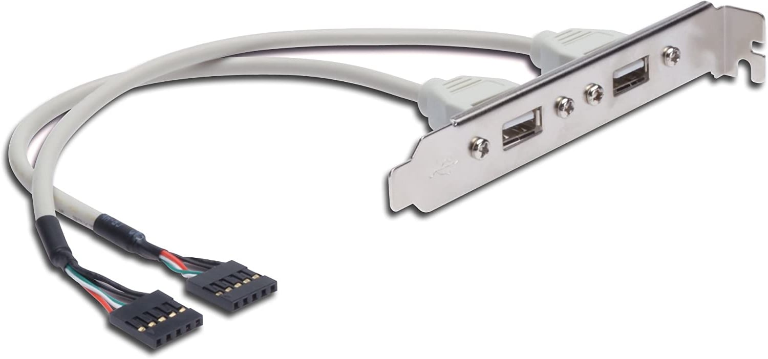 Cavetto Slot USB 2.0 2x 5pin - Manhattan ICOC SLOT-USB