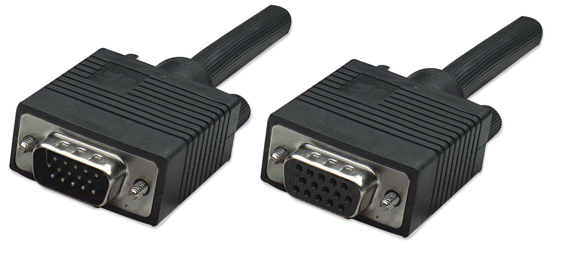 SVGA HD extension cable 15 M/F 10 m shielded - Manhattan IOC SVGA-A- 10