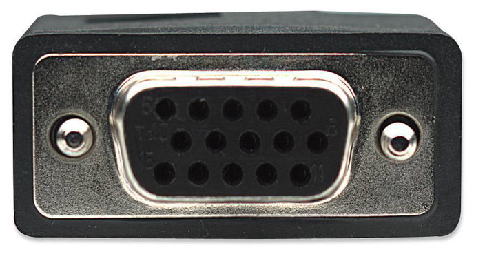 Cavo prolunga SVGA HD15 M/F 10m schermato - Manhattan ICOC SVGA-A-10